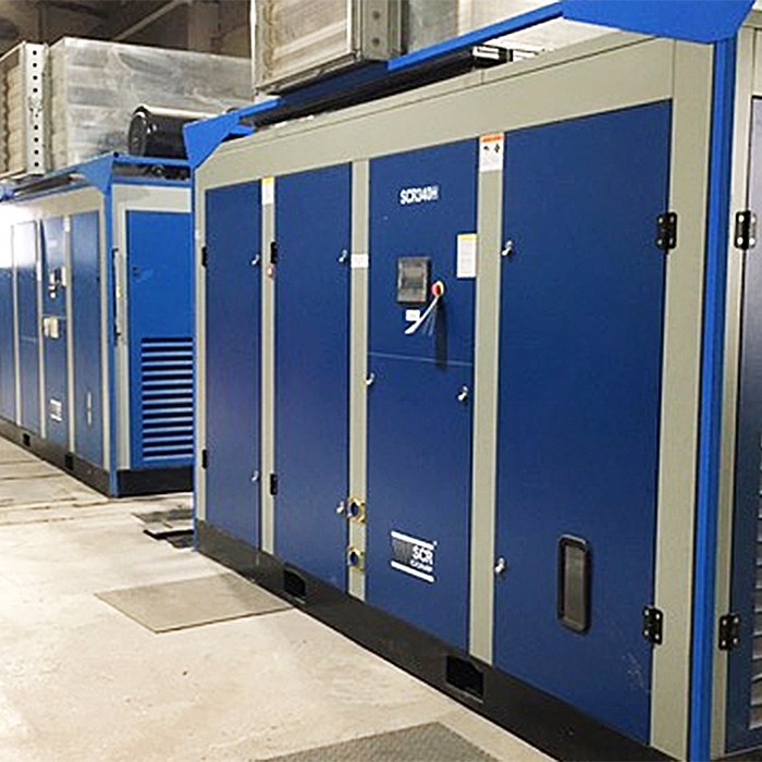 China oil free air compressor